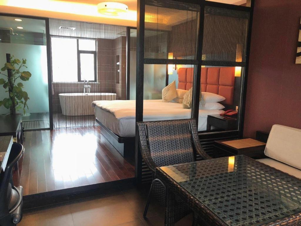 Shaoxing Ssaw Hotel Bagian luar foto
